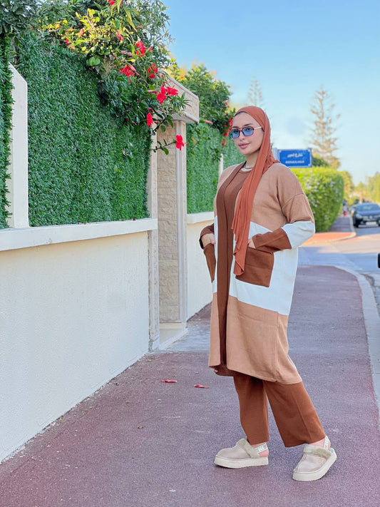🦋اونصومبل طويل شتوي غايه في الاناقة💃💎